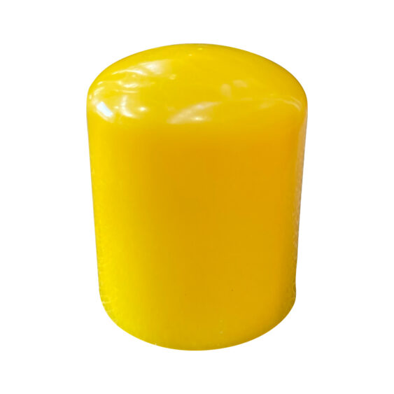 Yellow Plastic Post Cap