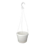 Hanging Basket Complete Set 20cm/3.5L White