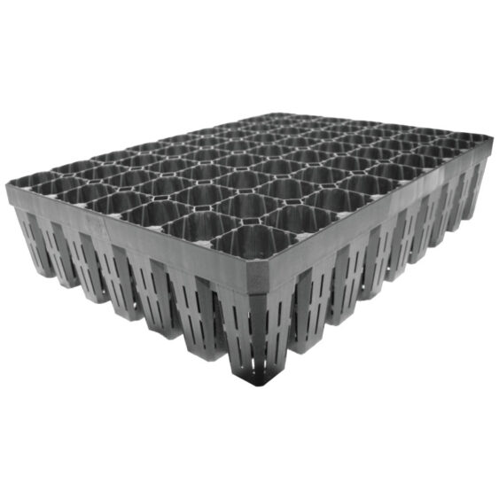 63 Cell Forestry Tray - 397 x 294 x 90mm