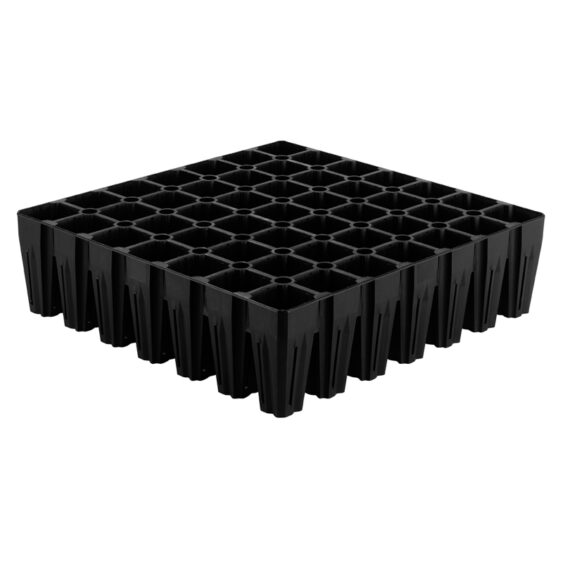 49 Cell Forestry Tray - 385 x 385x 100mm