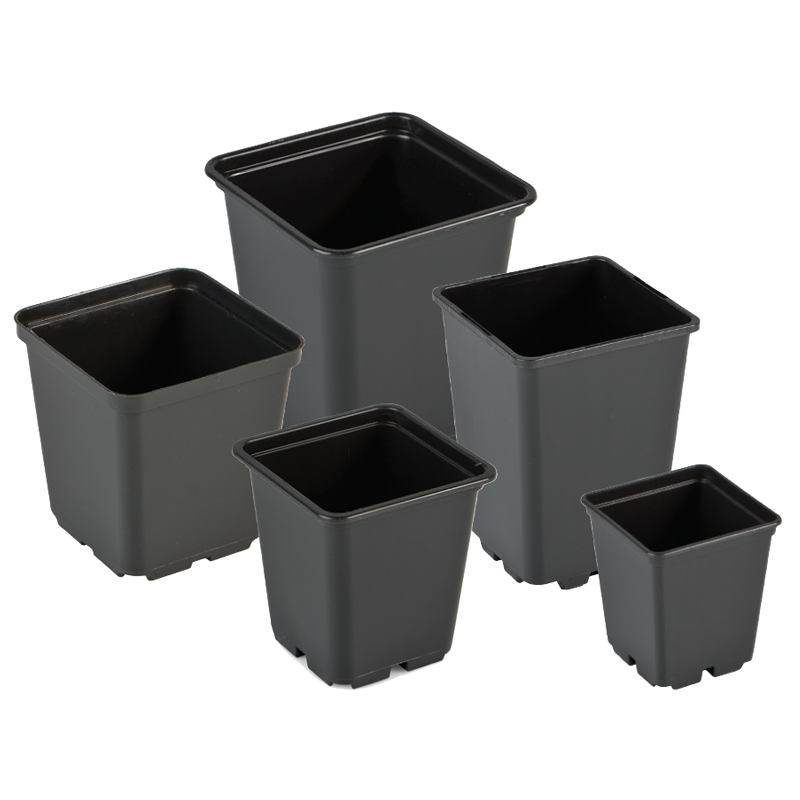 Image of Square Injection Moulded Pots