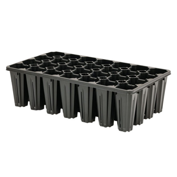 28 Cell Forestry Tray Virgin PP