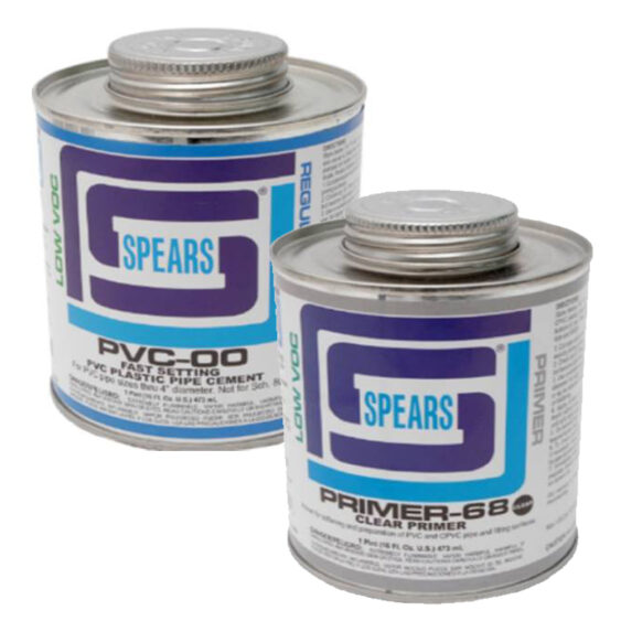 PVC Clear Primer and Cement