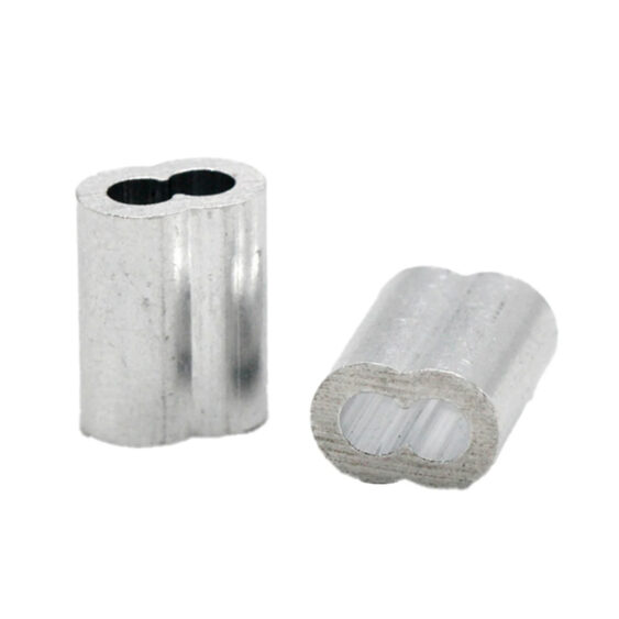 2.5mm Wire Crimp Sleeves - 100 pack
