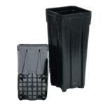 1.4L Deep Tube 9x9x20cm Black