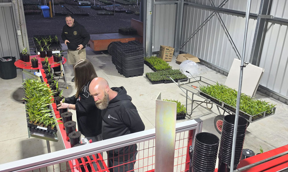 Potting Machine installed at Chartwell Nurseries_1